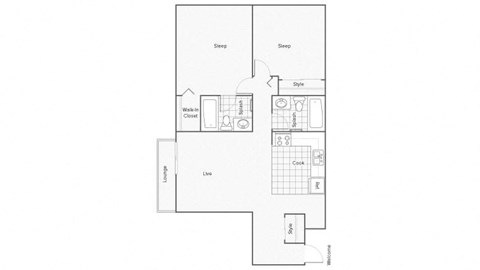 Miller Floorplan at ReNew at Neill Lake, Minnesota